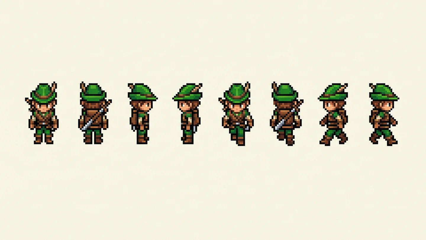 مثال إبداعي: اختيار الاتجاه والنمط